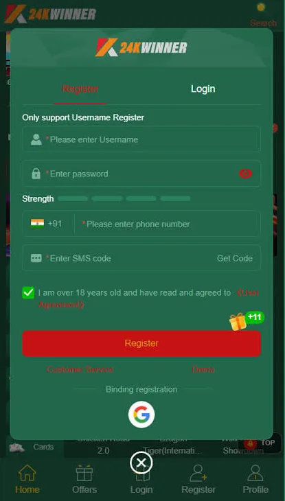 Register at 24KBET — Create Your Account in Seconds