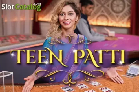 Teen Patti live dealer Indian table